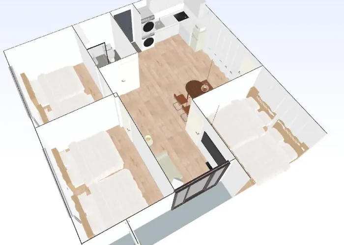 Hongik Station 3 Bedroom * 서울특별시